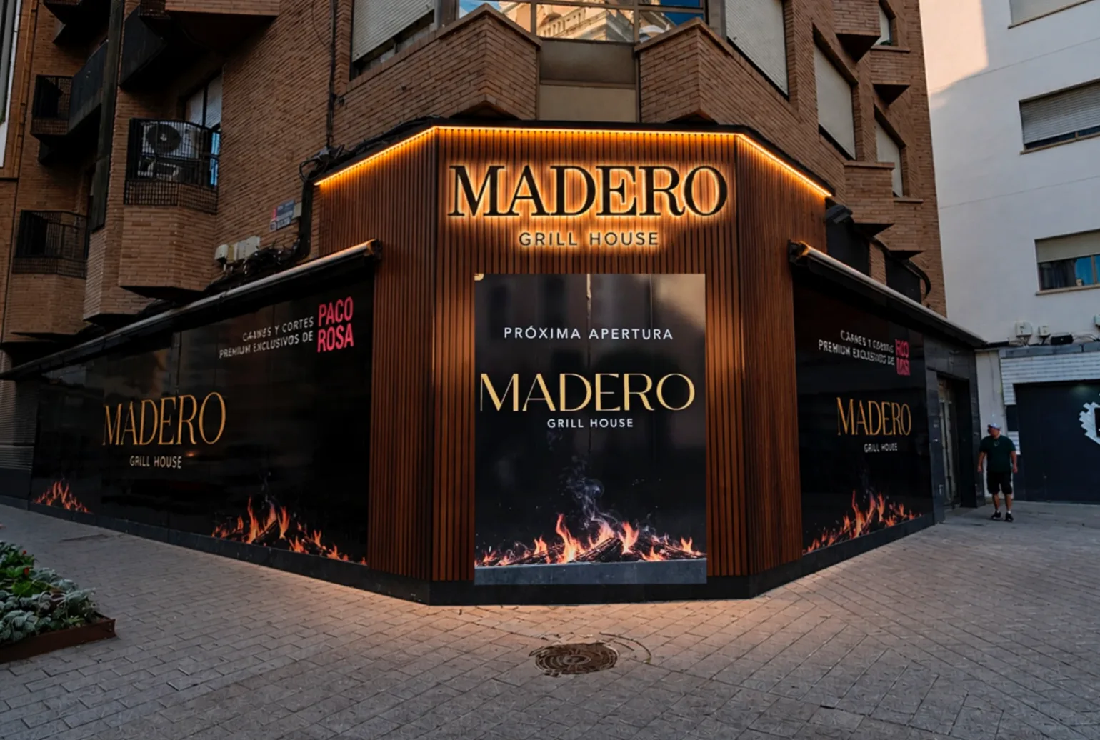 La fachada de Madero en la Calle Enrique Villar
